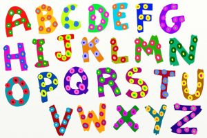 French alphabet letters 